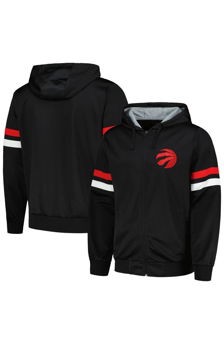 G-III SPORTS BY CARL BANKS Men's G-III Sports by Carl Banks Black Toronto Raptors Contender Full-Zip Hoodie Jacket, Main, color, Black