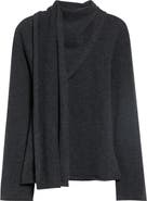 Loulou de Saison Frances Cashmere Wrap Scarf Sweater
