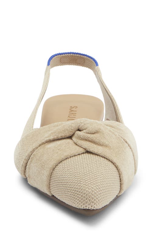 Rothys Rothy's The Twist Point Slingback In Neutral