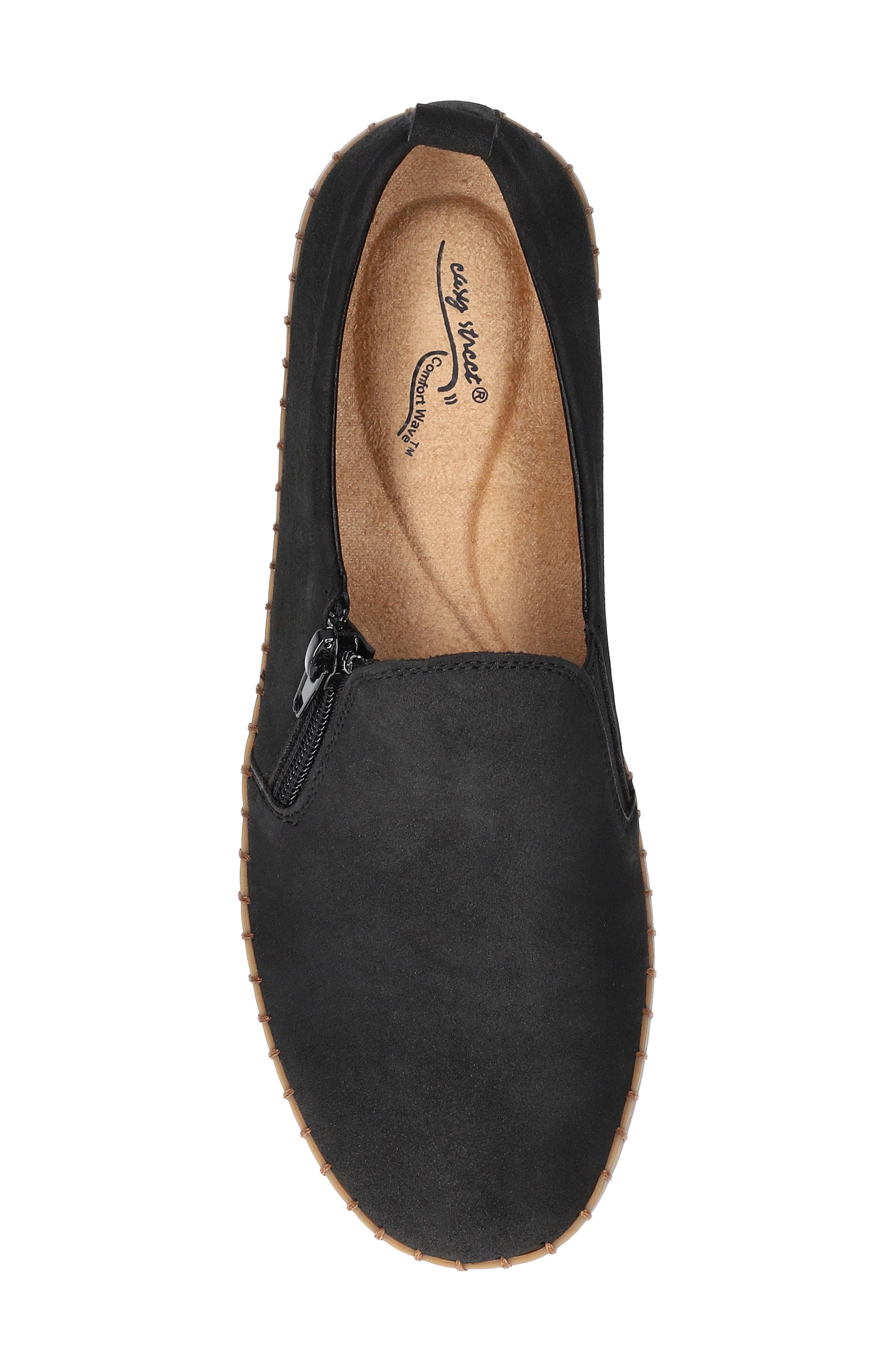 EASY STREET Astoria Sneaker, Alternate, color, Black