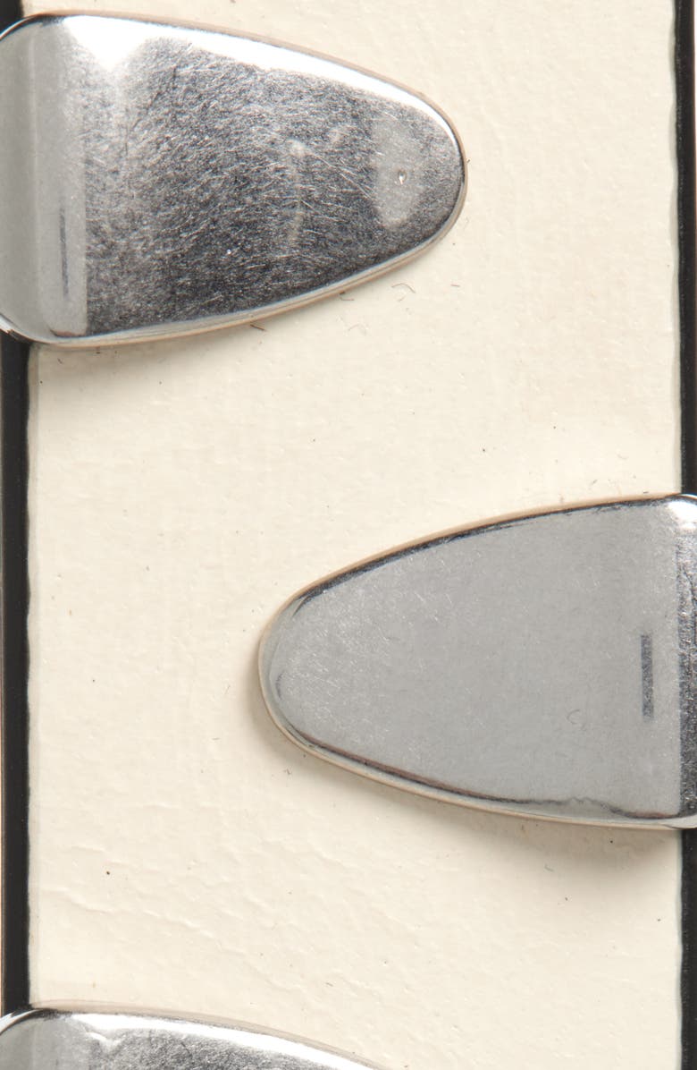 rag & bone Spire Clamp Leather Belt, Alternate, color, 