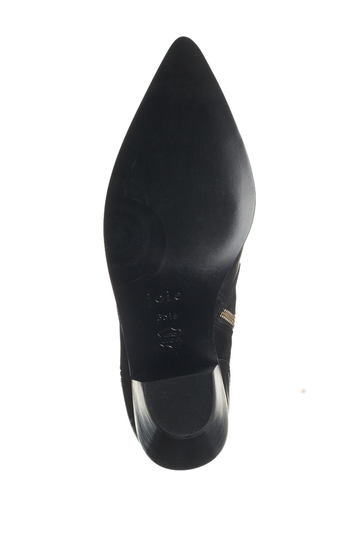 Joie Rafa Suede Western Ankle Boot, Alternate, color, 