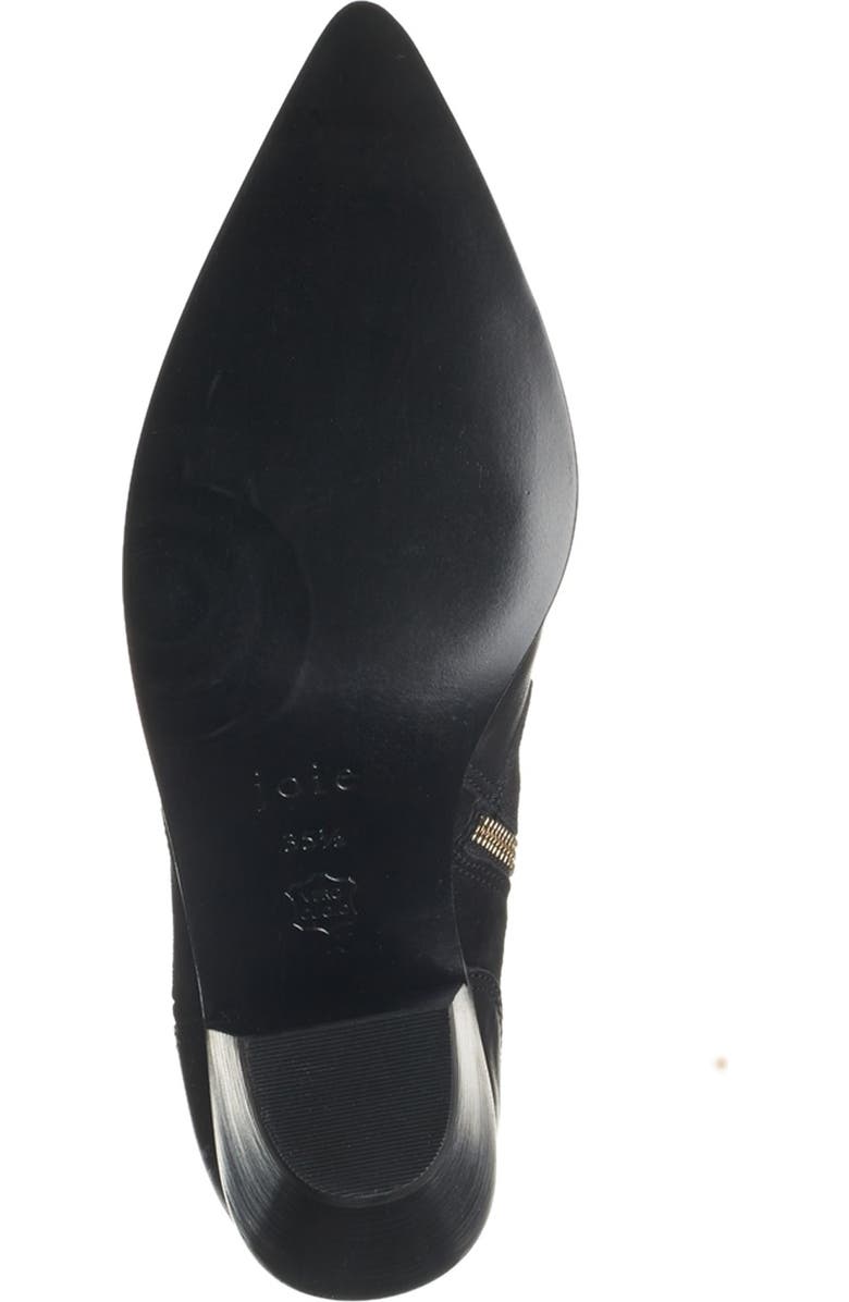 Joie Rafa Suede Western Ankle Boot, Alternate, color,