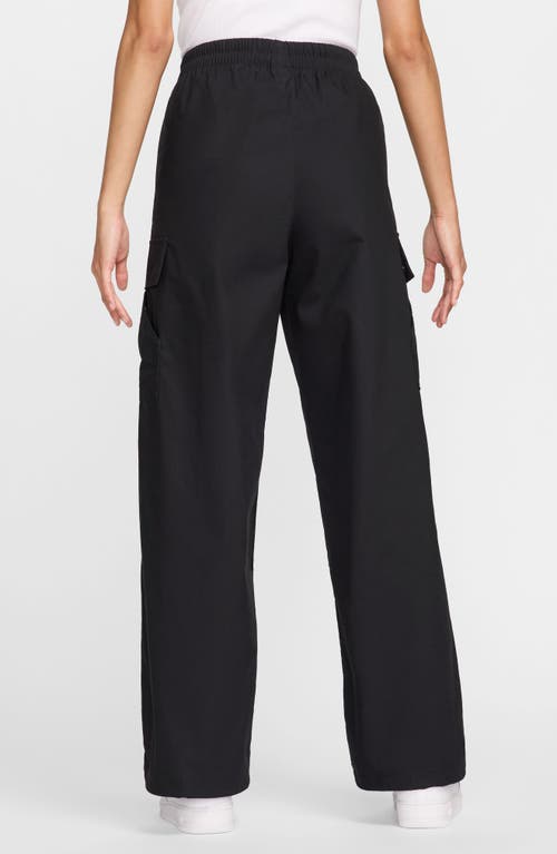 Nike Sportswear Woven Cargo Pants In Black