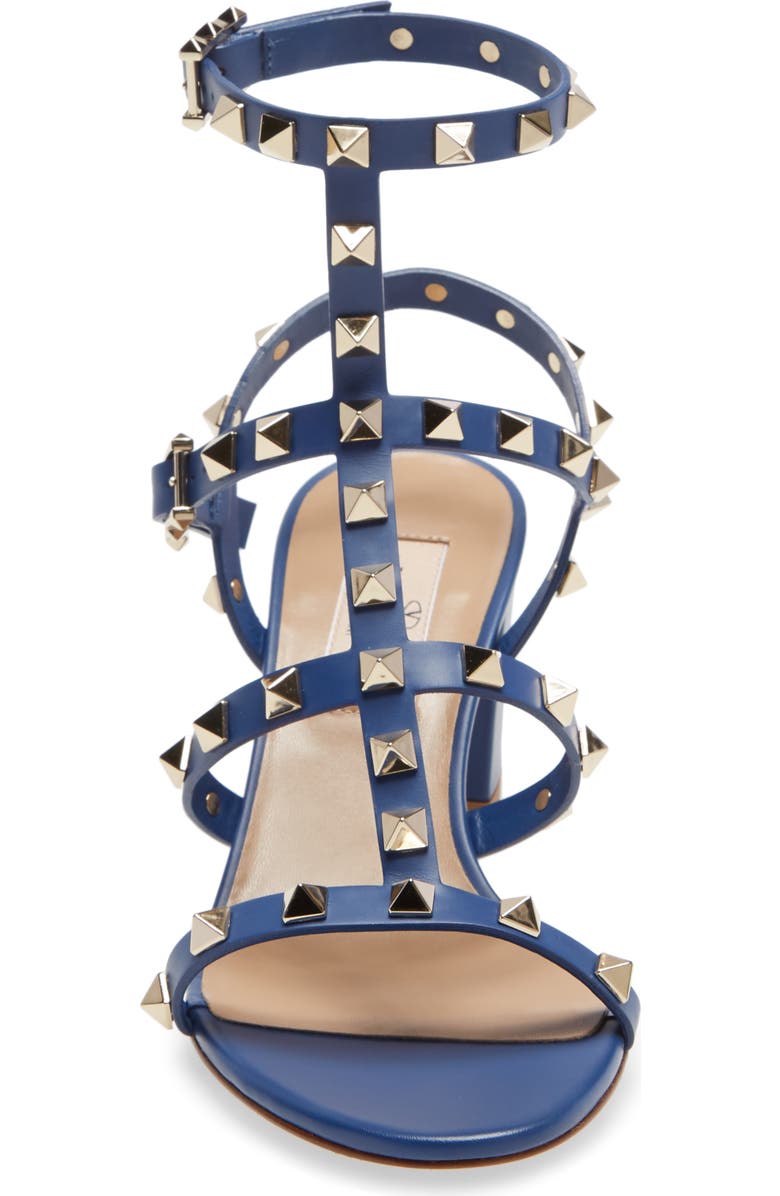 Valentino Garavani Rockstud Block Heel Sandal, Alternate, color,