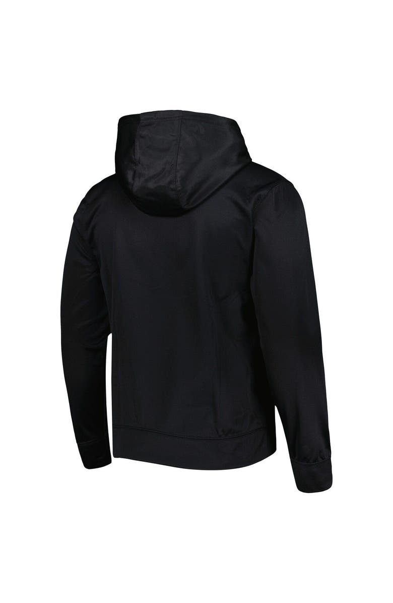 New Era Men's New Era Black Las Vegas Raiders Combine Authentic Split Defense Pullover Hoodie, Alternate, color, 