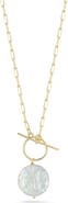 SPHERA MILANO Cultured Pearl Pendant Necklace