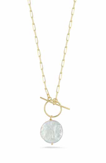 SPHERA MILANO Cultured Pearl Pendant Necklace