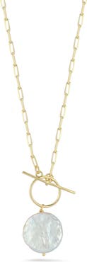 SPHERA MILANO Cultured Pearl Pendant Necklace