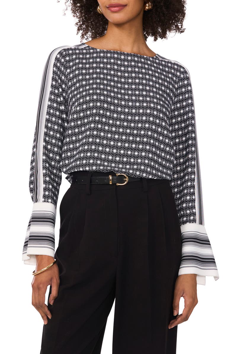 Vince Camuto Pattern Top, Main, color, 