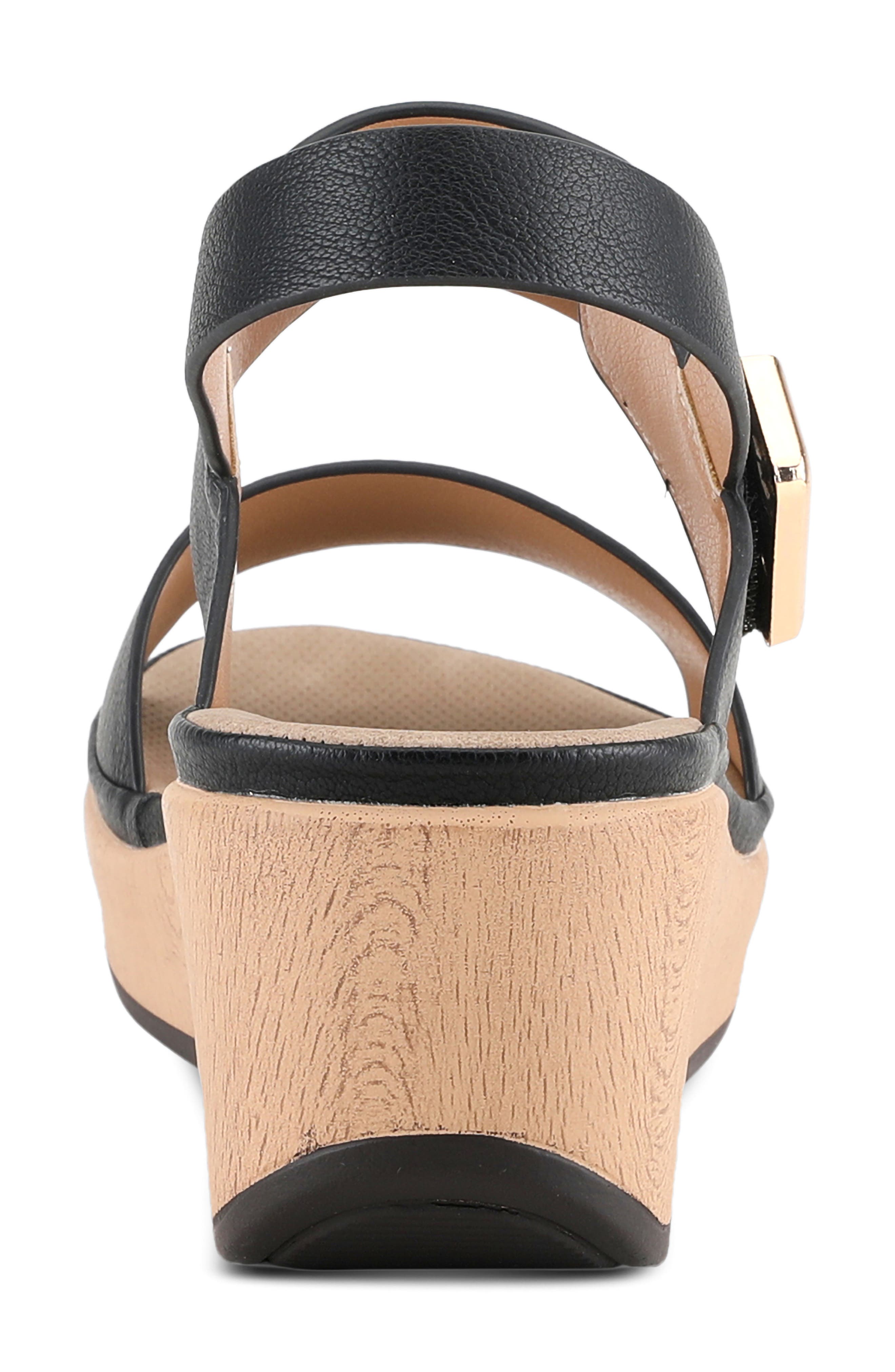 Spelta Slingback Sandal, Alternate, color, BLACK