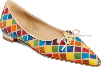 Manolo Blahnik Esmaa Flat (Women) | Nordstrom
