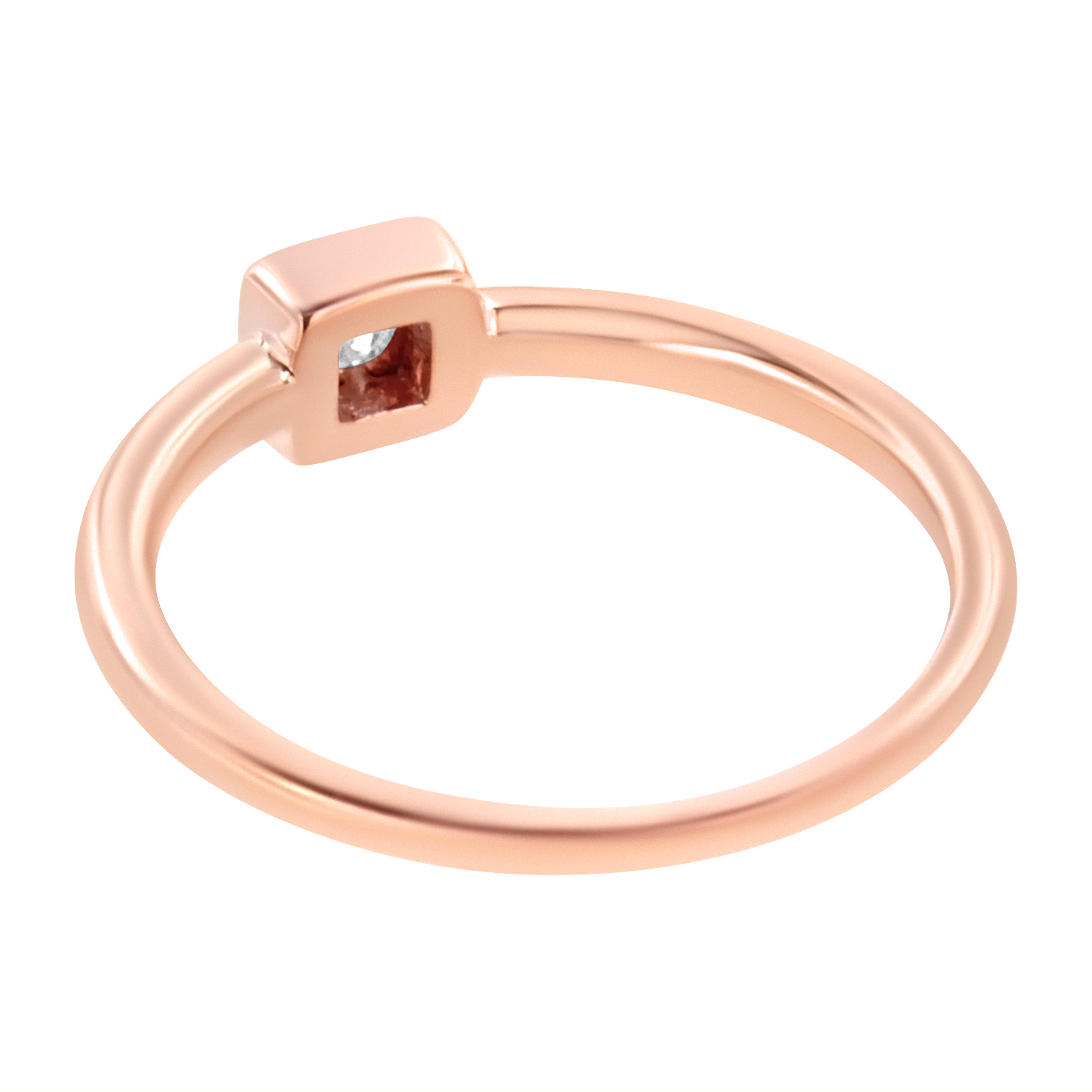 Haus of Brilliance 14K Rose Gold Plated Silver Miracle Set Diamond ...