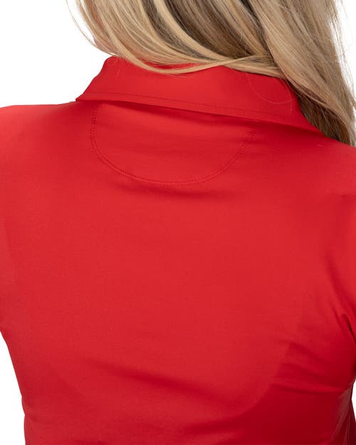 Black Clover Mina Polo In Red