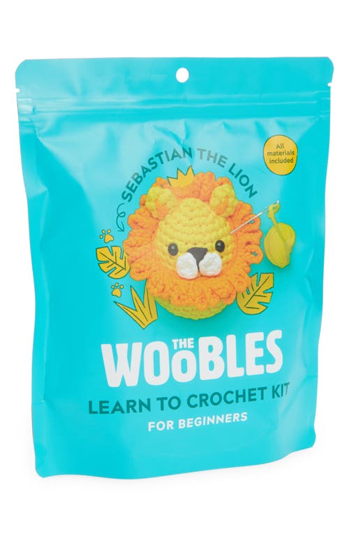 THE WOOBLES Lion Crochet Kit in Yellow  product