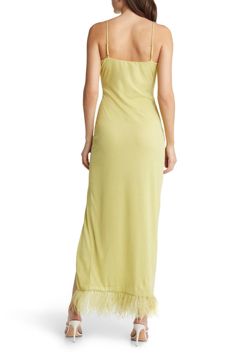 Saylor Gardenia Ruched Metallic Dress, Alternate, color, 