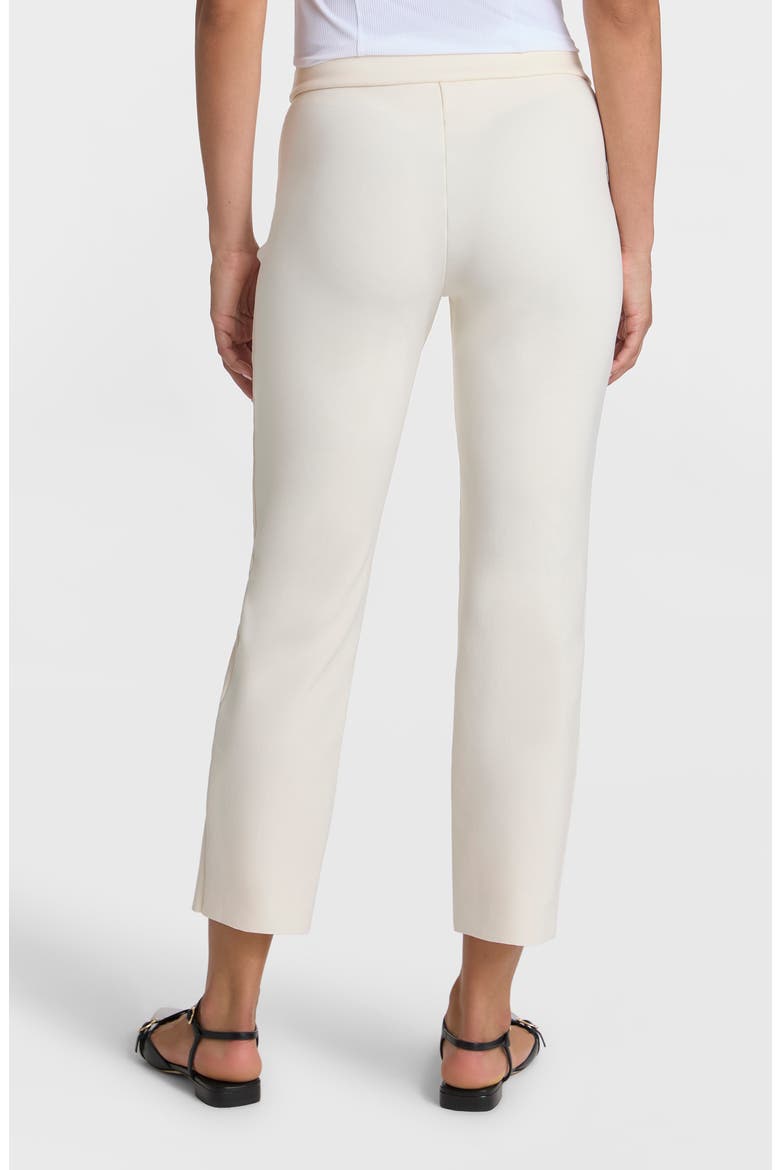 CEO 9-5 Neoprene Crop Pants, Alternate, color, IVORY