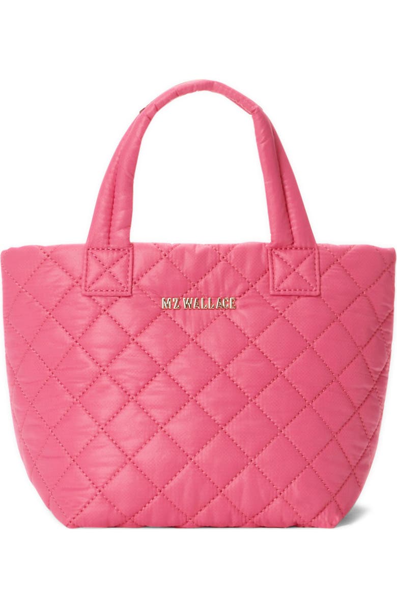 MZ Wallace Micro Metro Deluxe Quilted Nylon Tote, Main, color,