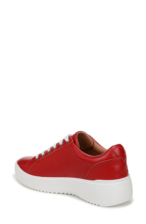 Vionic Kearny Platform Sneaker In Red