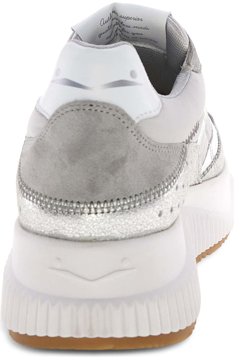 Voile Blanche Lana Fresh Metallic Sneaker, Alternate, color, Silver Grey