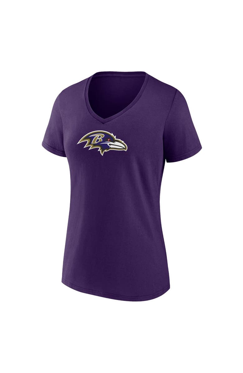 FANATICS Women's Fanatics Branded Purple Baltimore Ravens Mother's Day V-Neck T-Shirt, Alternate, color,
