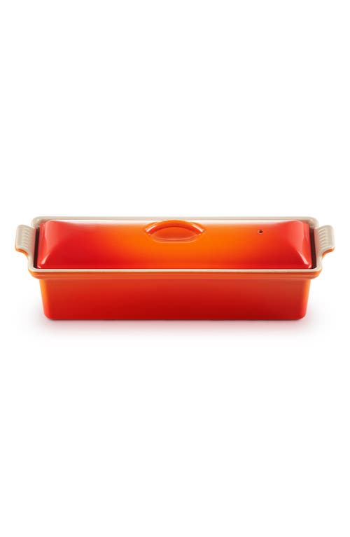 Le Creuset Enameled Cast Iron 2 Qt. Traditional Rectangular Terrine In Orange