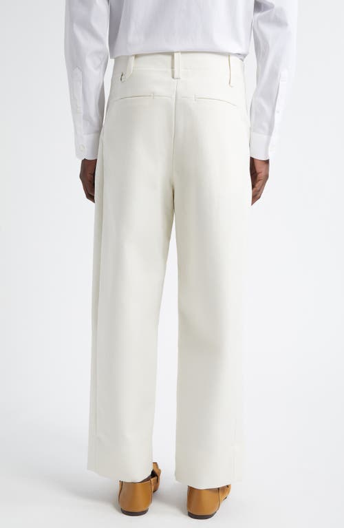 Jacquemus La Croisière Marino Pants In Off-white