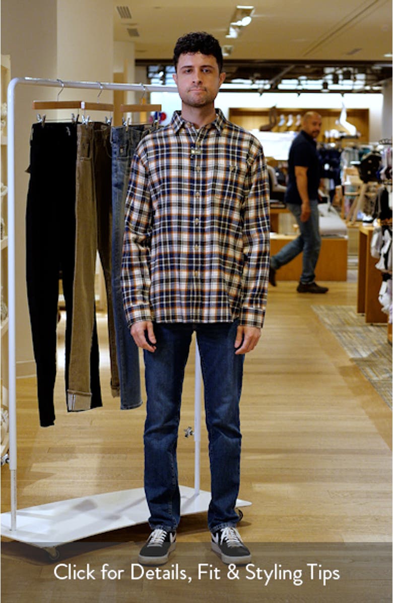 Fremont Plaid Flannel Button-Up Shirt, sales video thumbnail