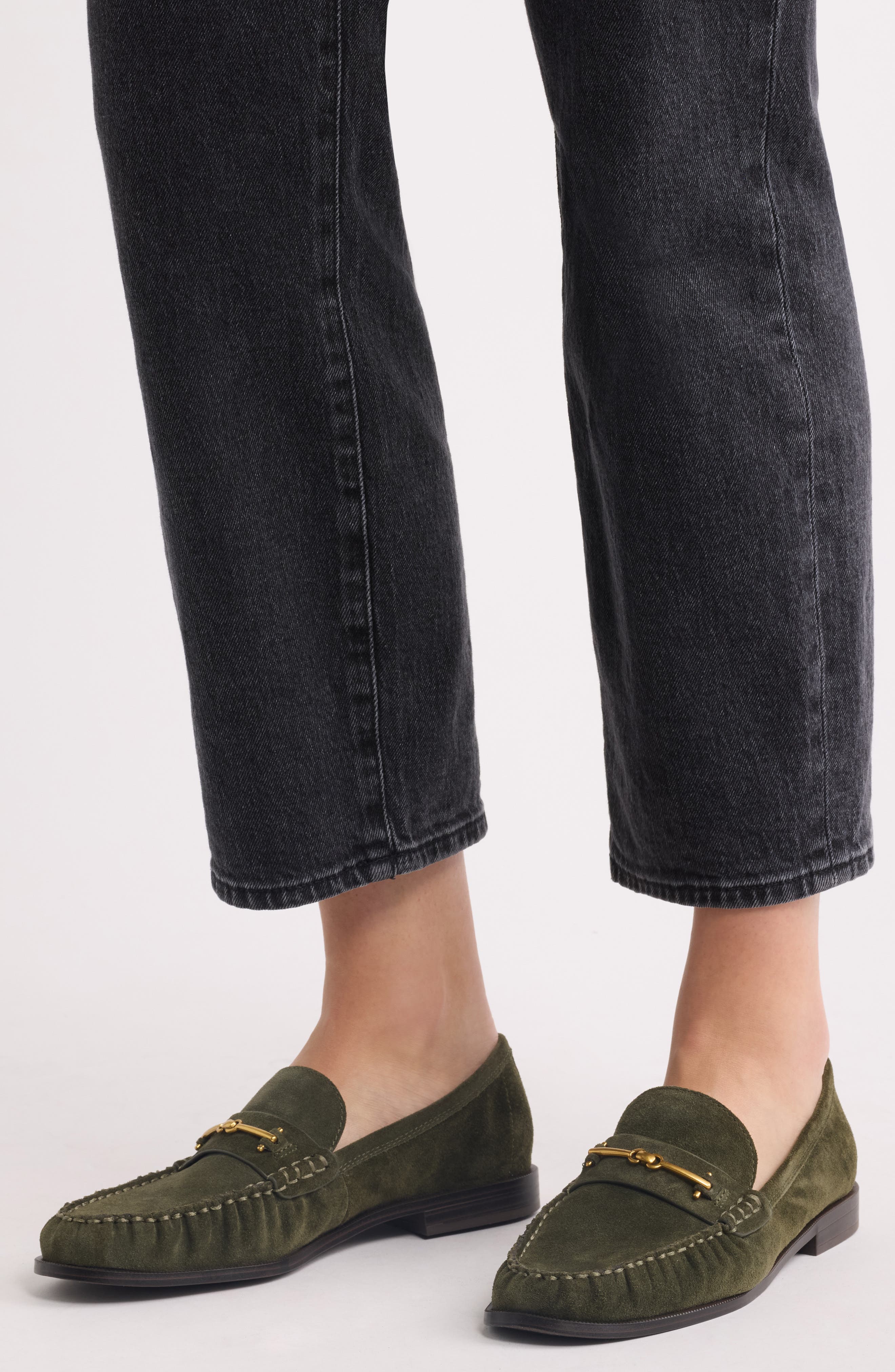 Sylvie Loafer, Alternate, color, OLIVE MILLI