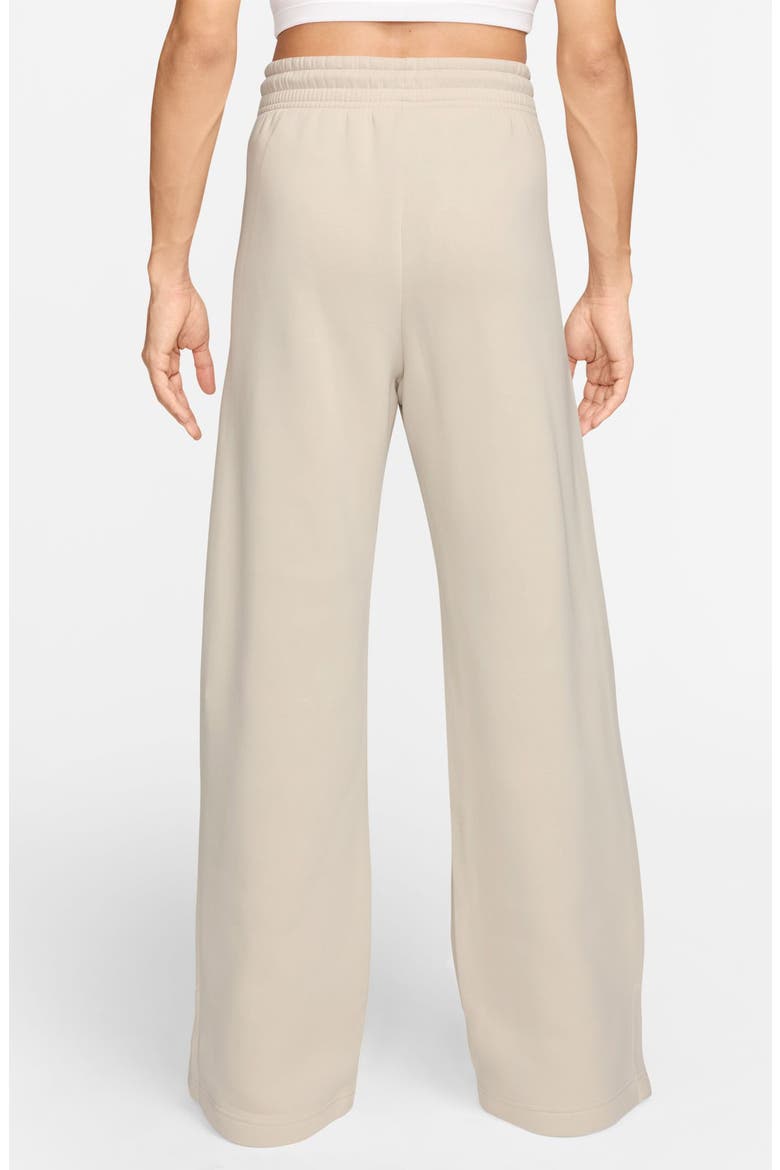Sportswear Phoenix High Waist Wide Leg Sweatpants, Alternate, color, LIGHT OREWOOD BROWN/SAIL