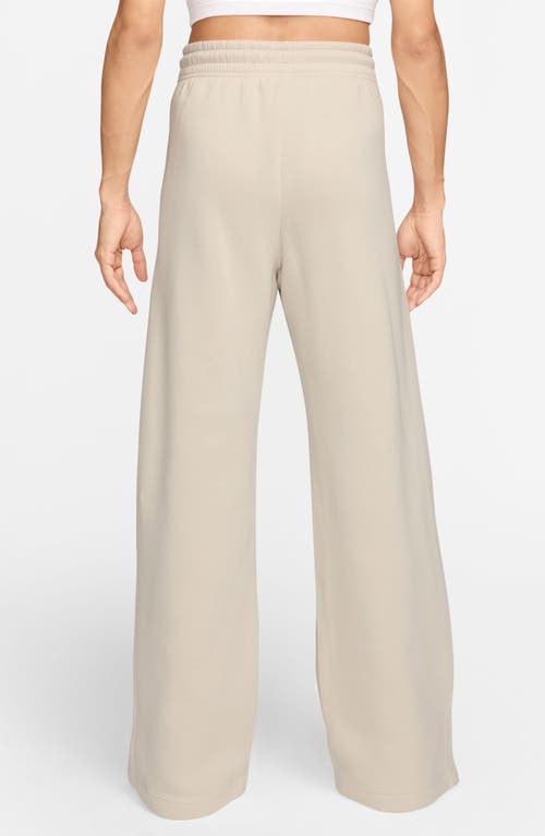 Nike Sportswear Phoenix High Waist Wide Leg Sweatpants In Gray