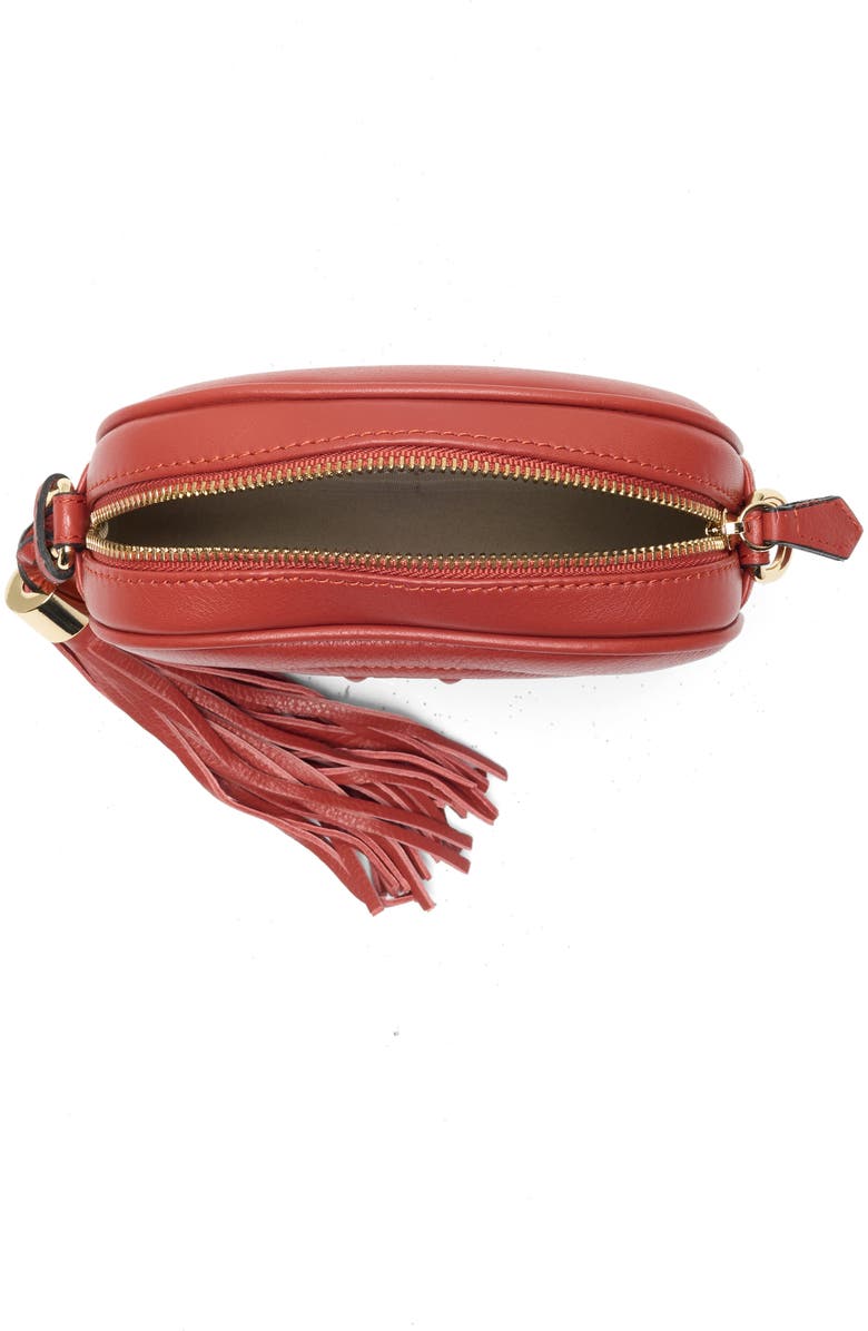 VALENTINO BY MARIO VALENTINO Nina Signature Crossbody Bag, Alternate, color, Rust