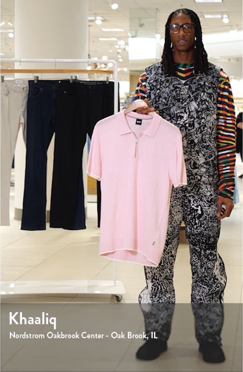 Ganzo Linen & Viscose Sweater Polo, sales video thumbnail