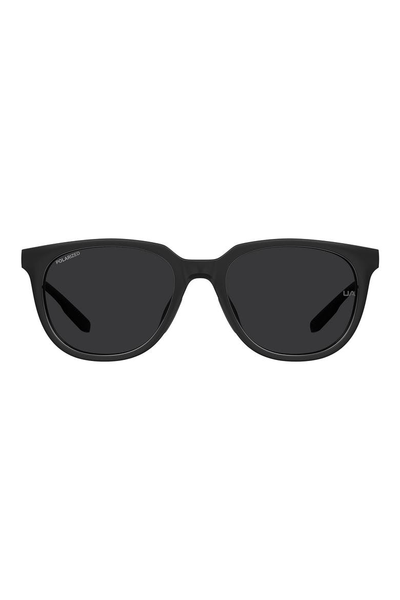 Circuit 54mm Gradient Polarized Rectangular Sunglasses, Main, color, 0807-M9
