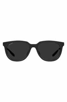Under Armour Circuit 54mm Gradient Polarized Rectangular Sunglasses