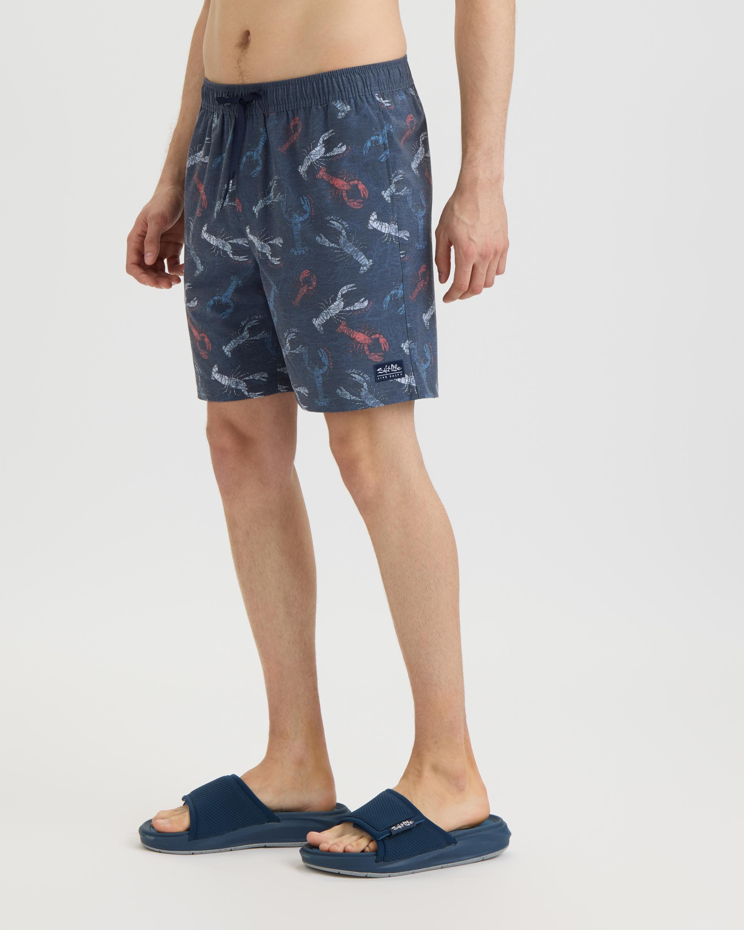 Harbor Claws Printed Volley Boardshorts - image 2