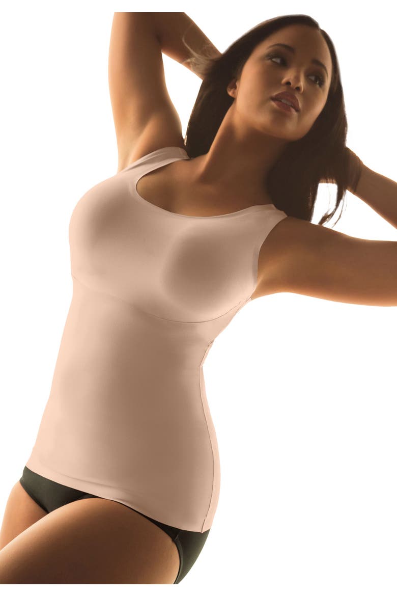 Invisible Shaper Light Control Camisole, Main, color, NUDE