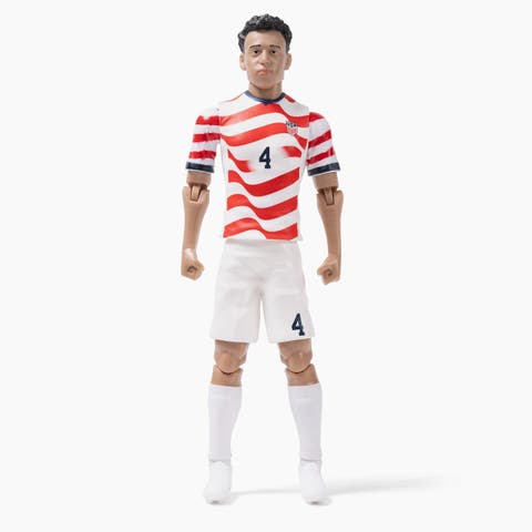 Sockers 2026 USMNT Tyler Adams Home Jersey 8" Soccer Action Figure