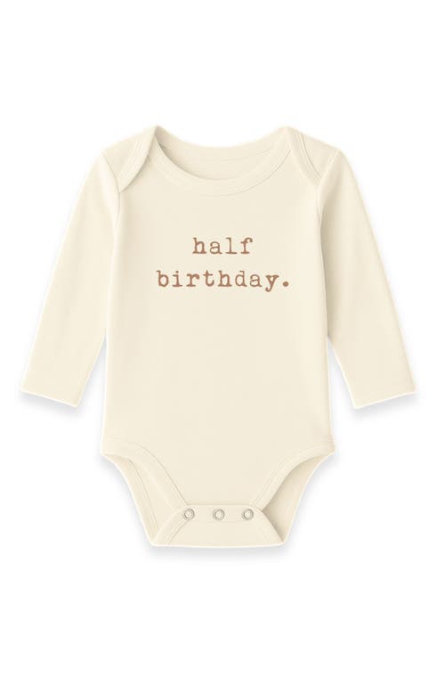 Tenth & Pine Half Birthday In Neutral