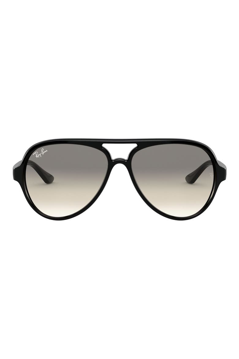 Cats 5000 59mm Gradient Aviator Sunglasses, Alternate, color, GRADIENT SMOKE