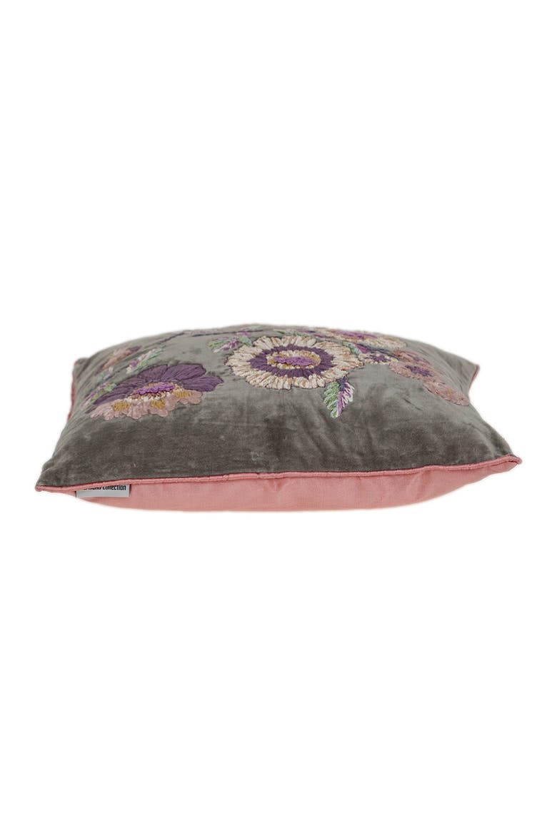 Penelope Transitional Beige Pillow Cover With Poly Insert, Alternate, color, TAUPE