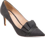 Journee Collection JOURNEE Marek Ruffle Pump