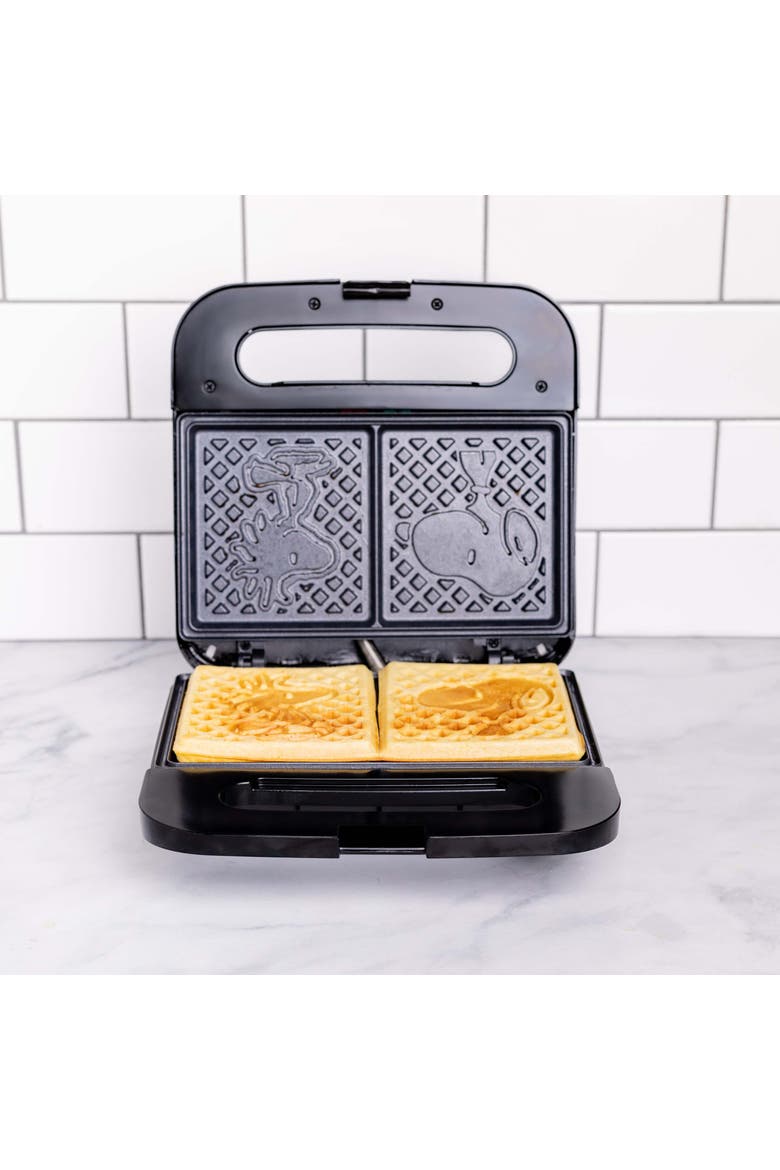 Peanuts Snoopy & Woodstock Double-Square Waffle Maker, Alternate, color, None