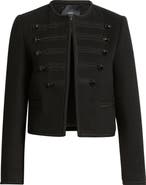 MANGO Christy Wool-Blend Military Jacket