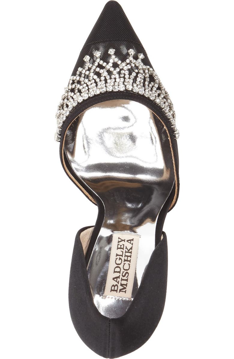 Badgley Mischka Collection Badgley Mischka 'Genna' Embellished d'Orsay Pump, Alternate, color,