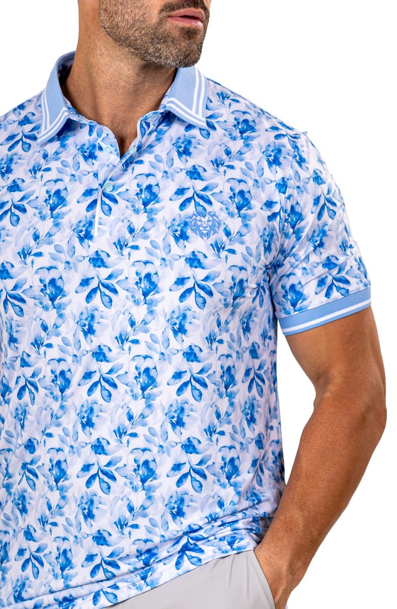 Maceoo Martyr00008 Print Golf Polo, Alternate, color, 