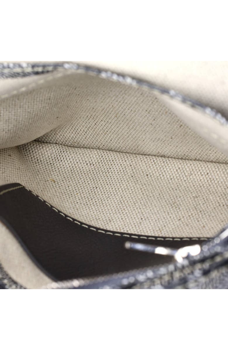 Pre-Owned Goyard Plumet Clutch Wallet Coated Canvas, Alternate, color, Gray