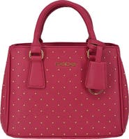 bebe Sagan Studded Mini Satchel