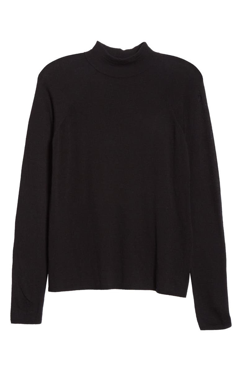 Vince Seamless Wool Blend Mock Neck Top, Alternate, color, 