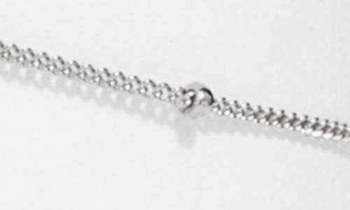 Set & Stones Palmer Anklet In Silver